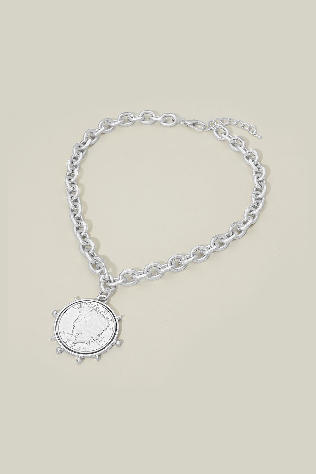 1921 Lady Liberty Coin Necklace