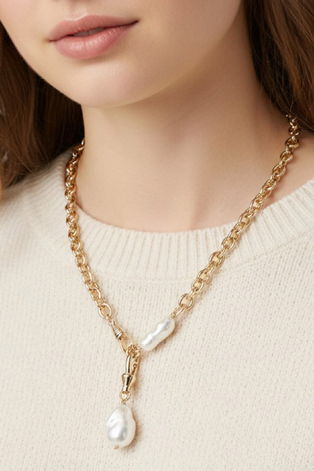 Fresh Water Pearl Pendant Necklace
