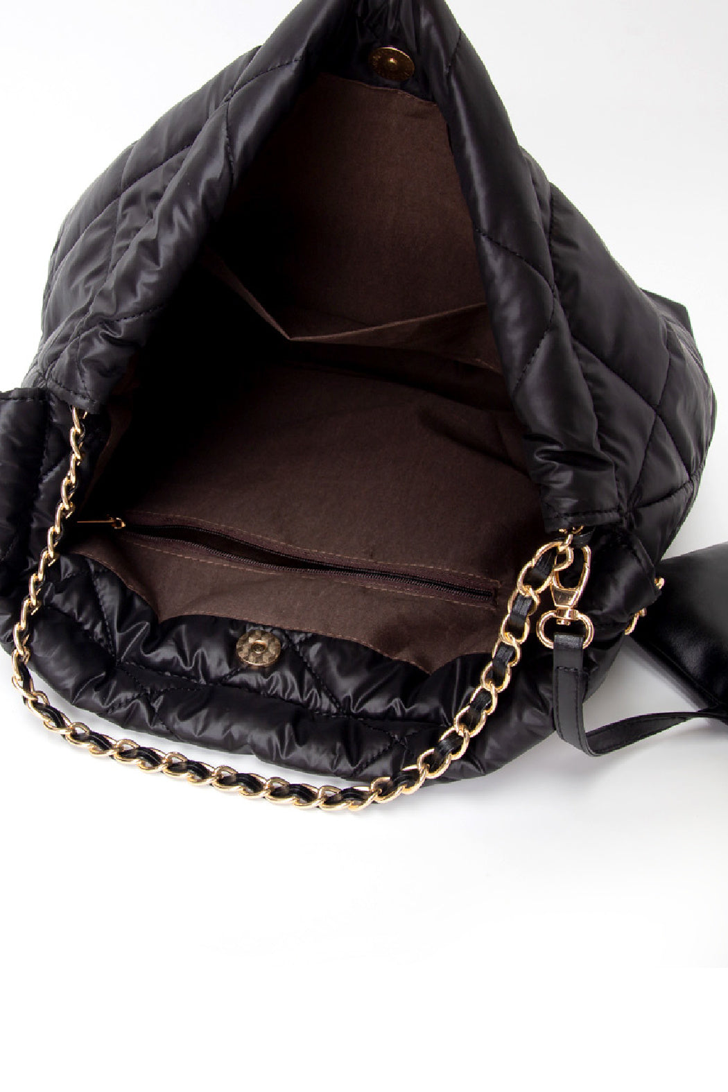 Quilted Puffer Shoulder Bag