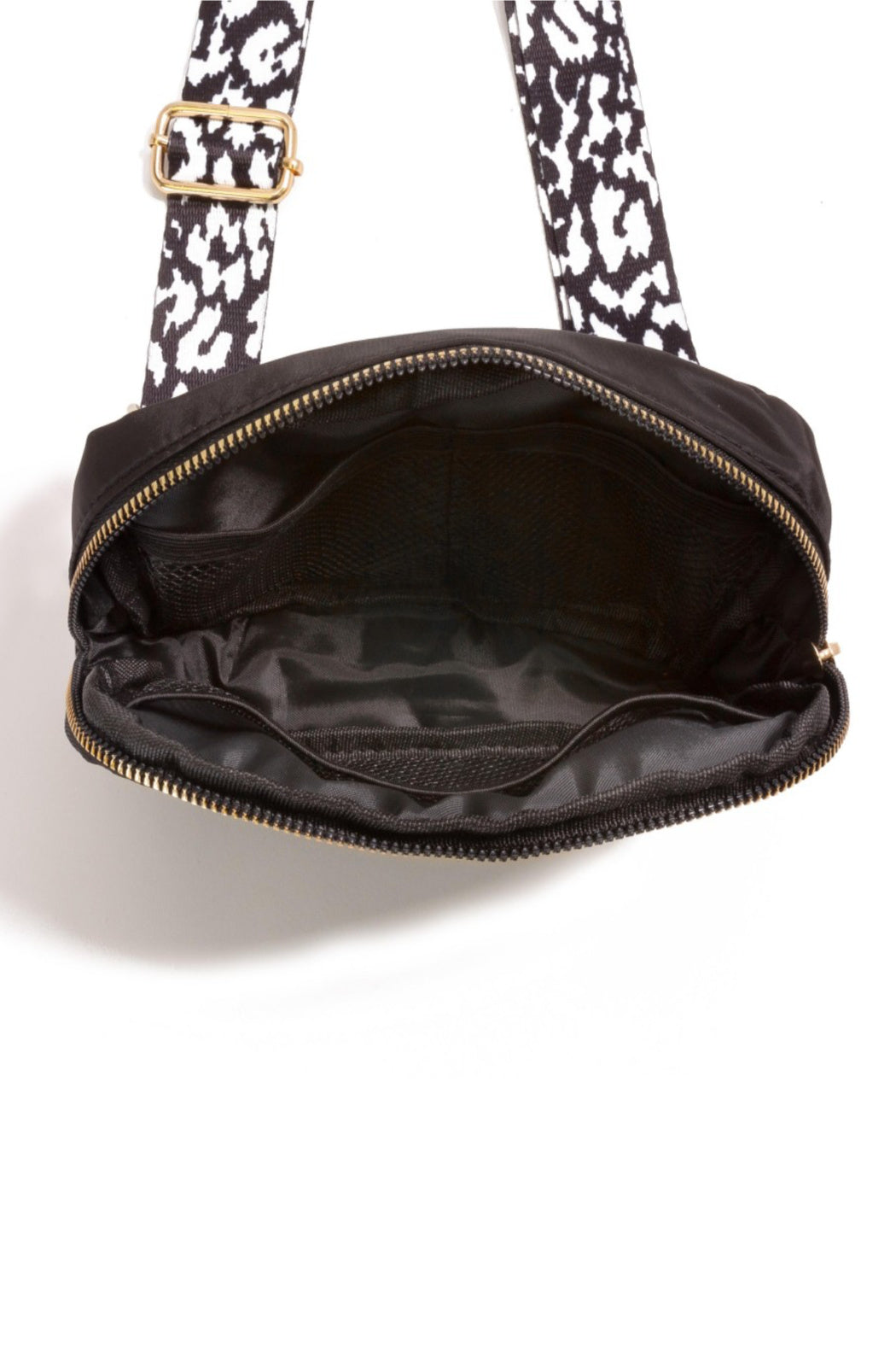 2 Strap Rectangular Nylon Sling Bag