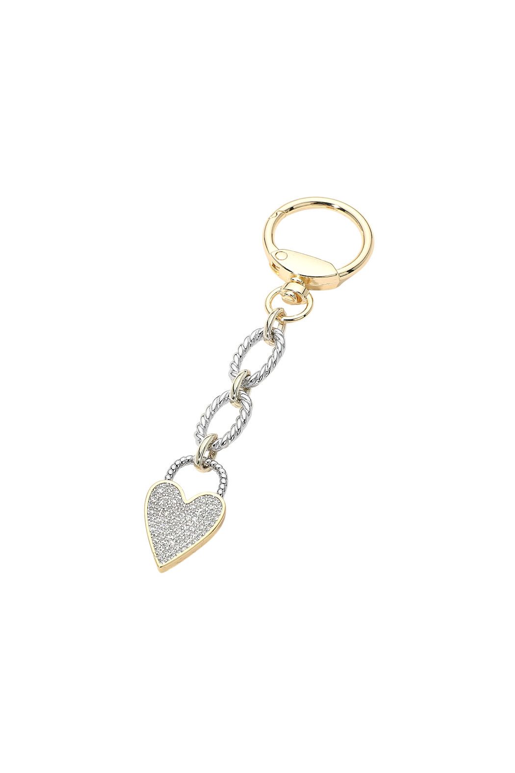 Gold Plated Keychain I Bag Charm