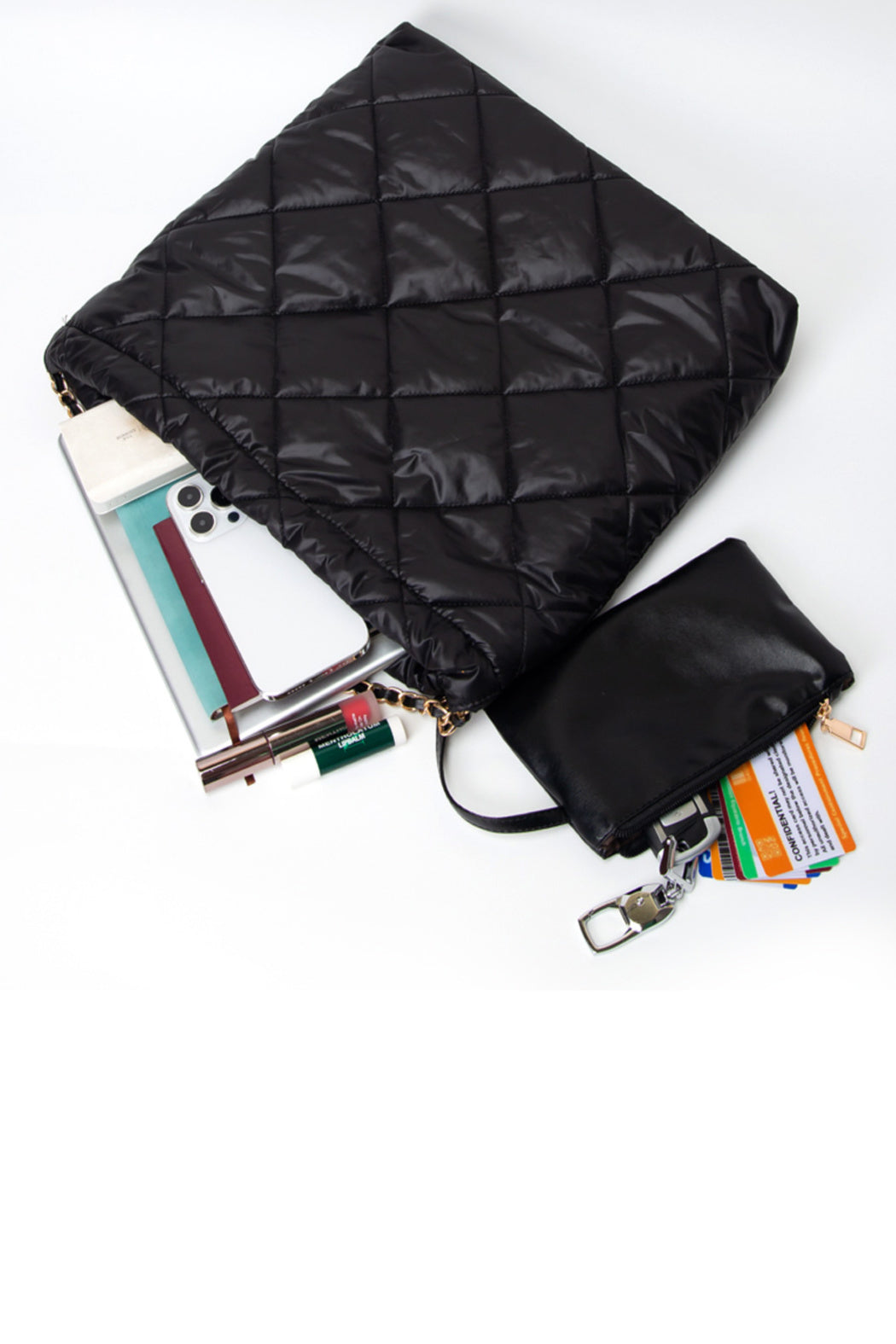 Quilted Puffer Shoulder Bag