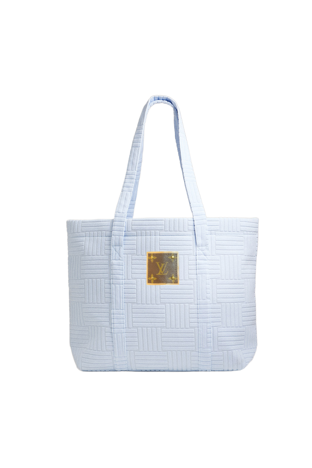 Upcycled Terry Cloth Tote Bag