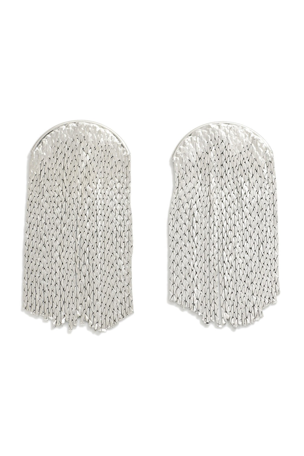Arched Chain Drop Earrings