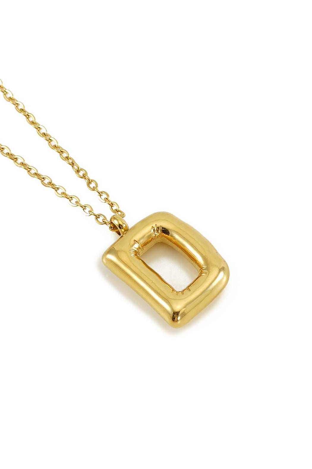 Balloon Initial Necklace