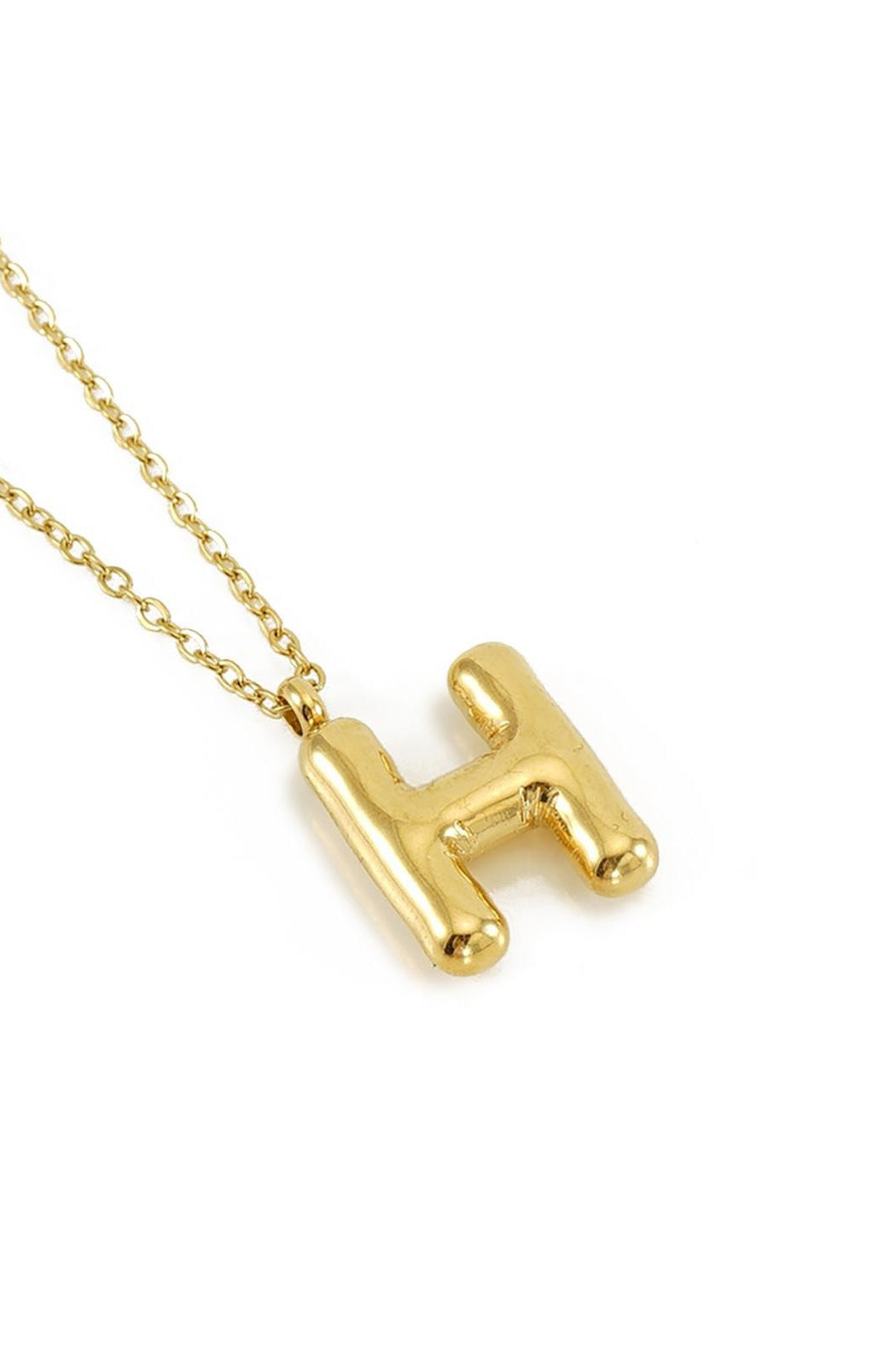 Balloon Initial Necklace
