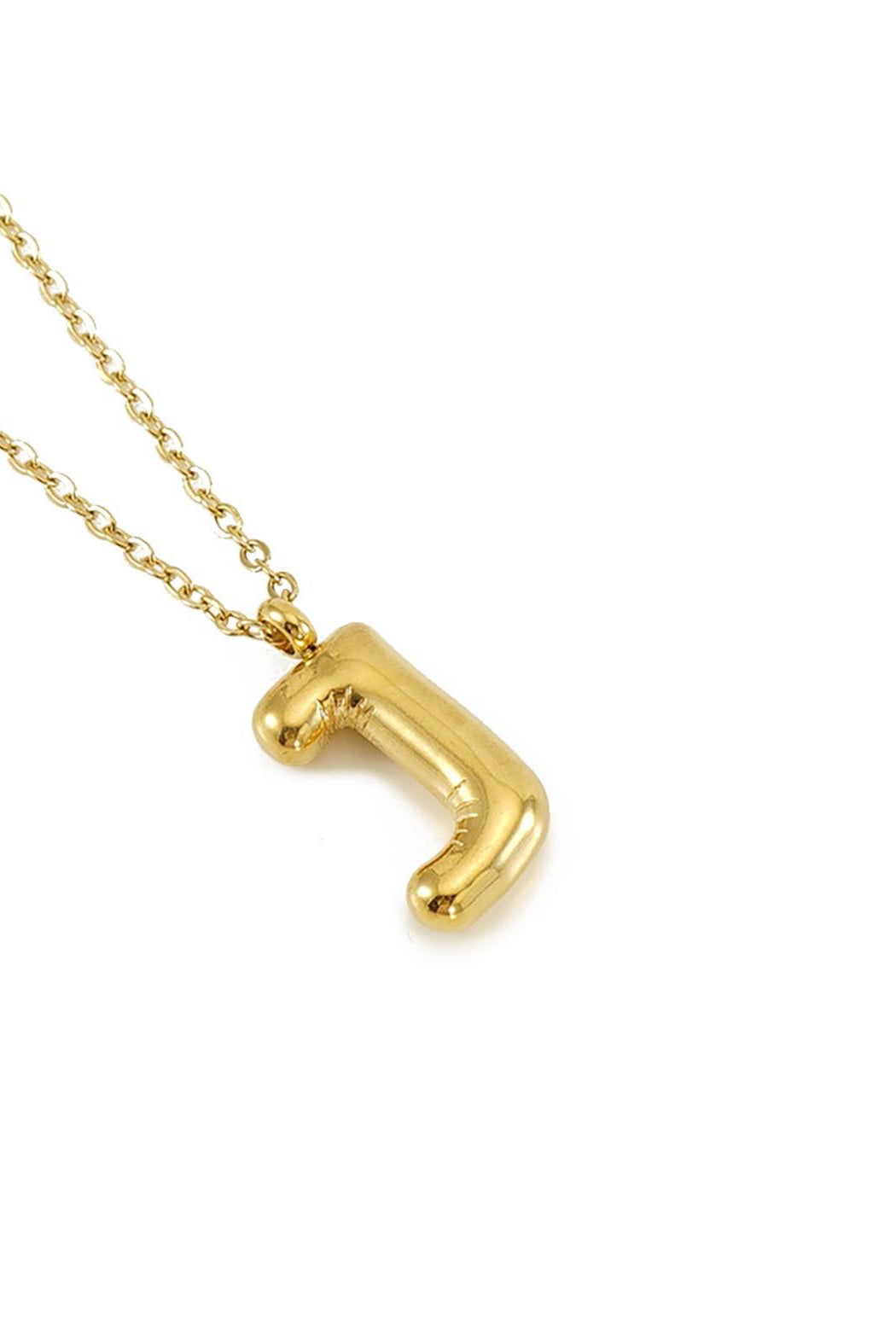 Balloon Initial Necklace