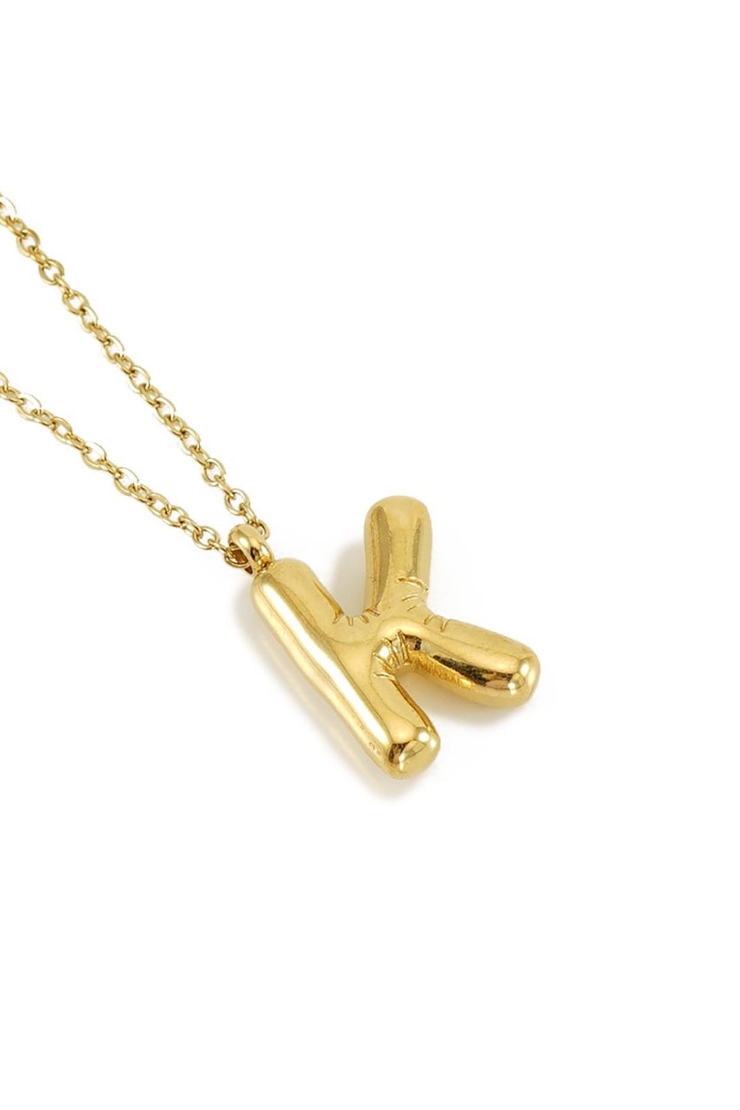 Balloon Initial Necklace