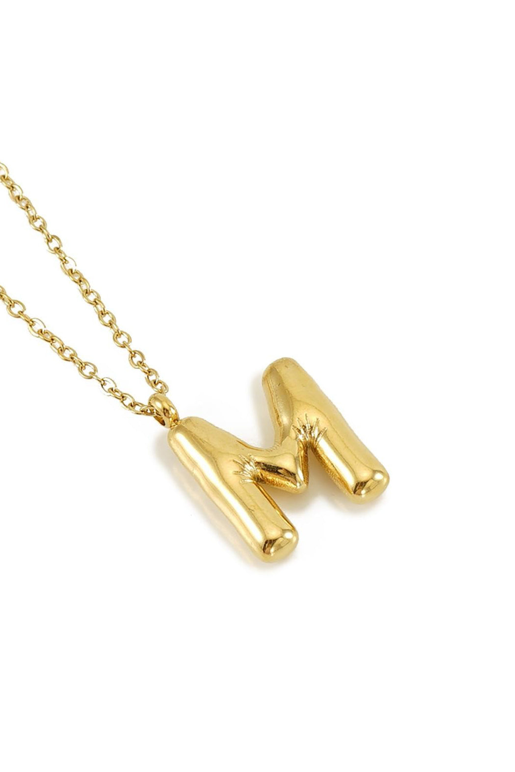 Balloon Initial Necklace