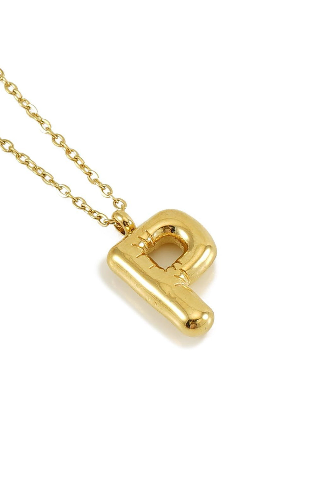 Balloon Initial Necklace