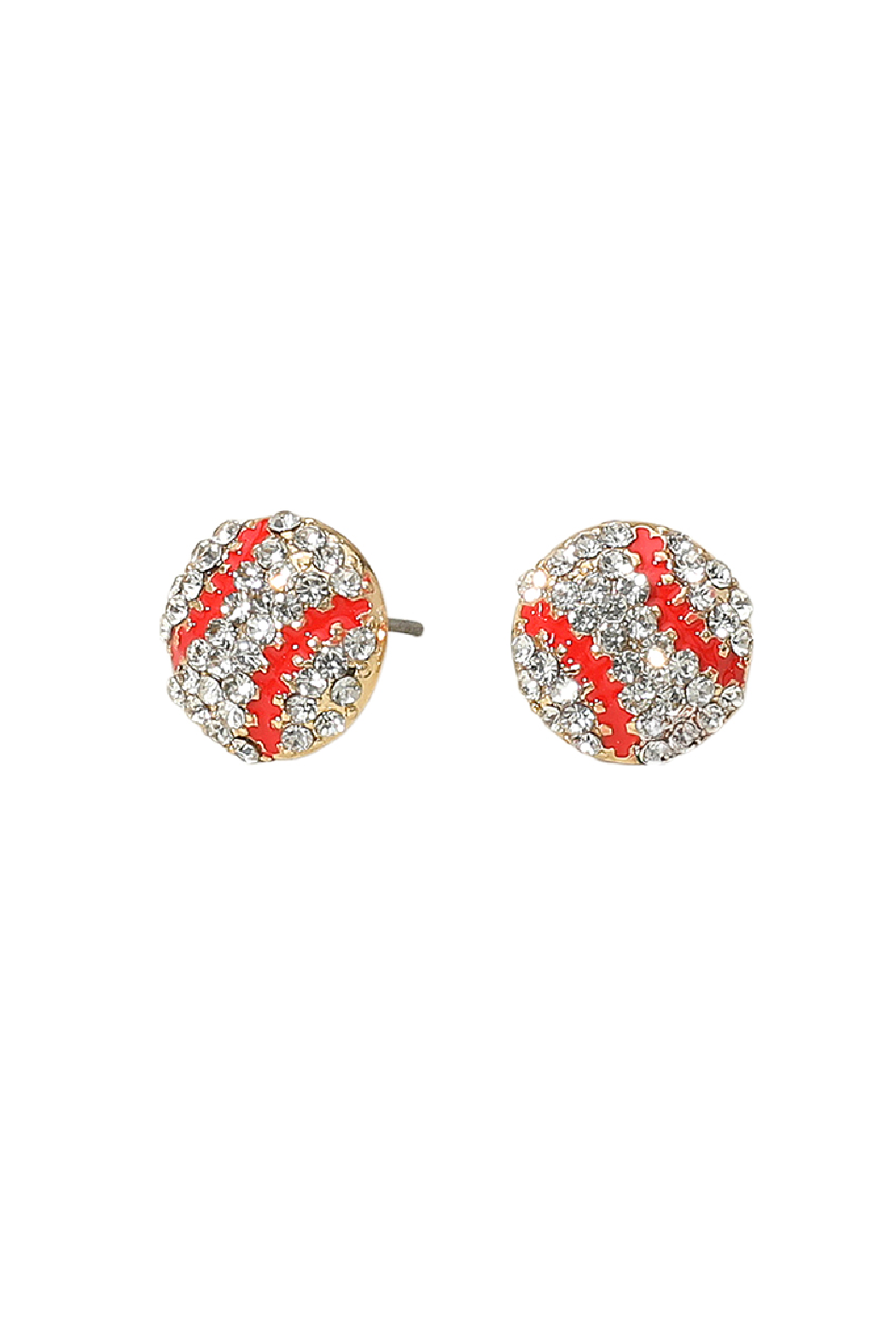 Crystal Sports Earrings