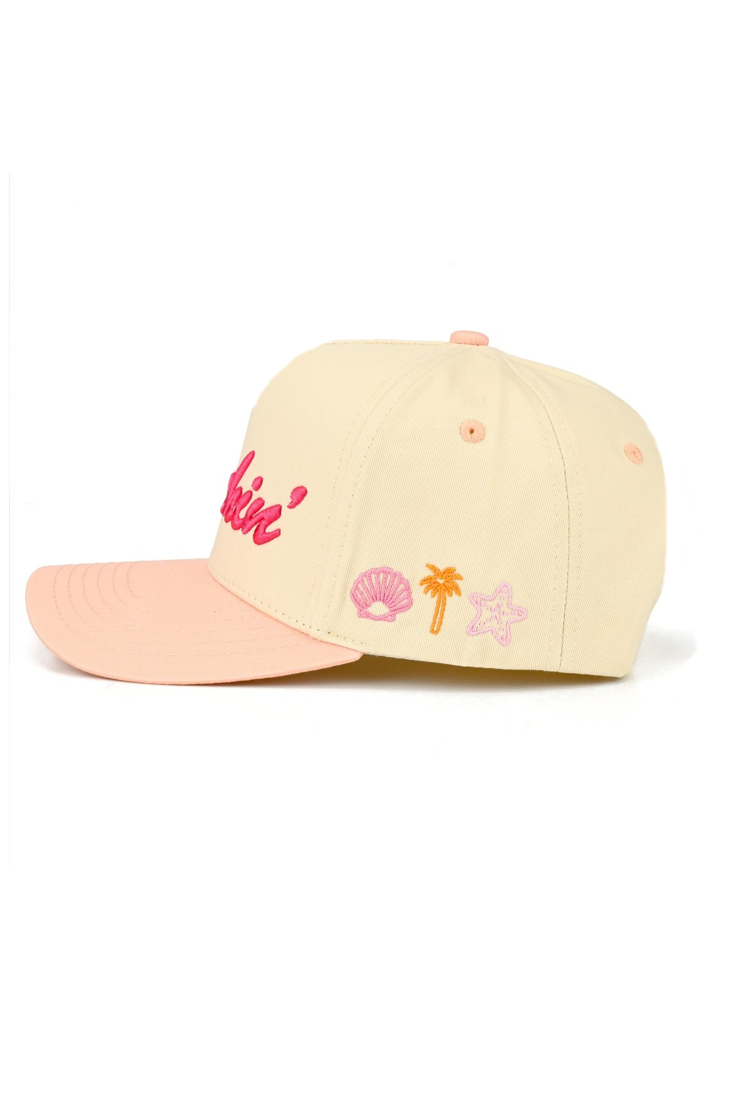 Beachin' Embroidered Cap