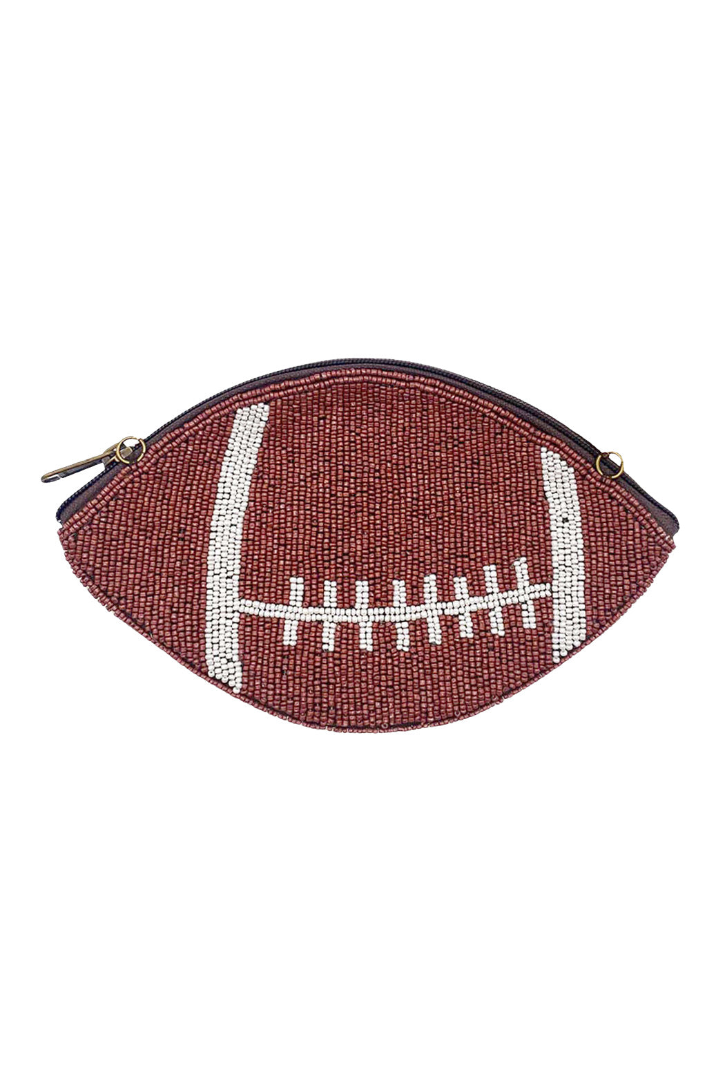 Beaded Football Bag