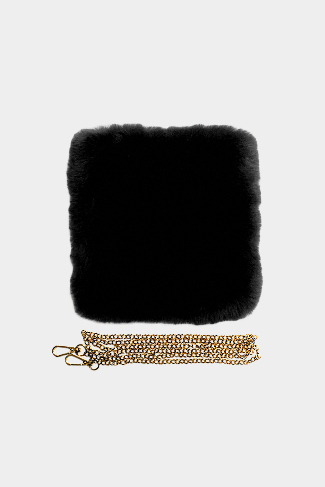Faux Fur Crossbody Bag