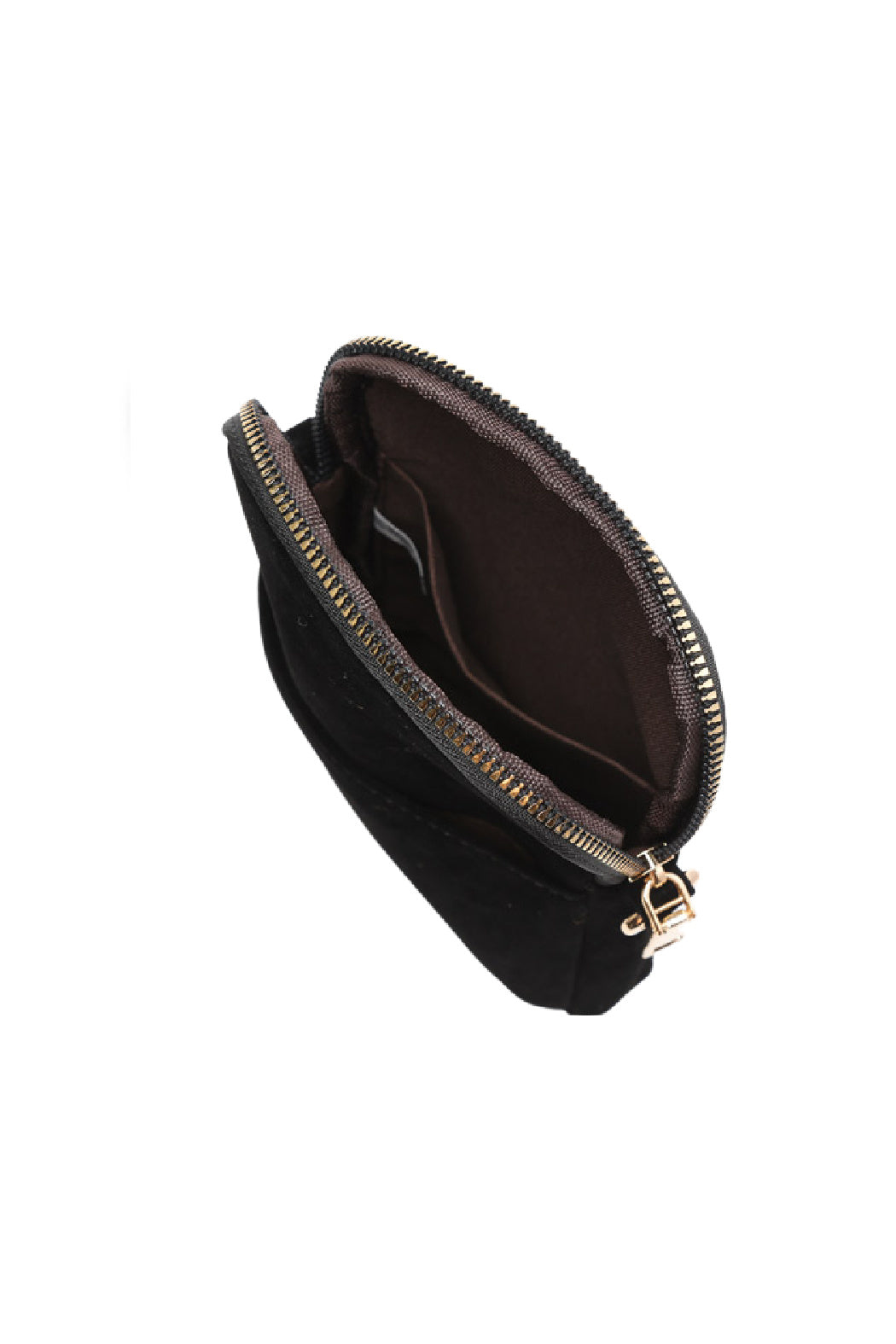 Vegan Suede Small Crossbody