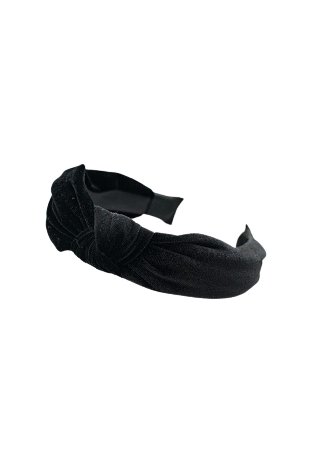 Velvet Top Knot Headband