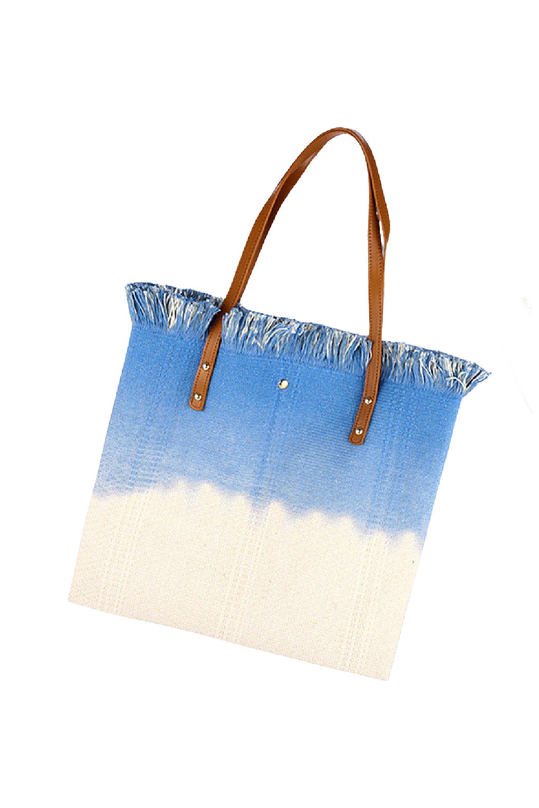 Tie-dye Color-block Tote