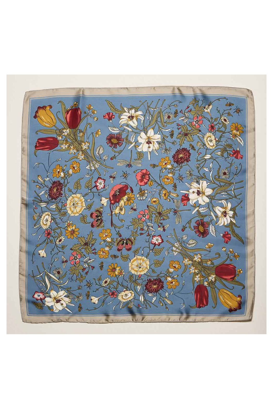 Botanical Square Scarf