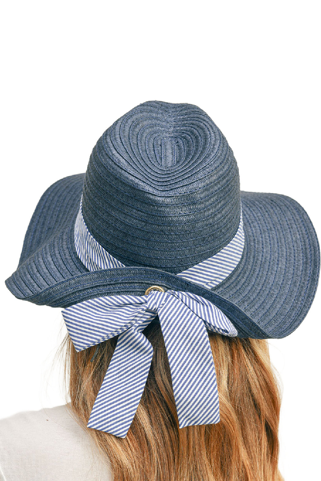 Bow Straw Panama Hat