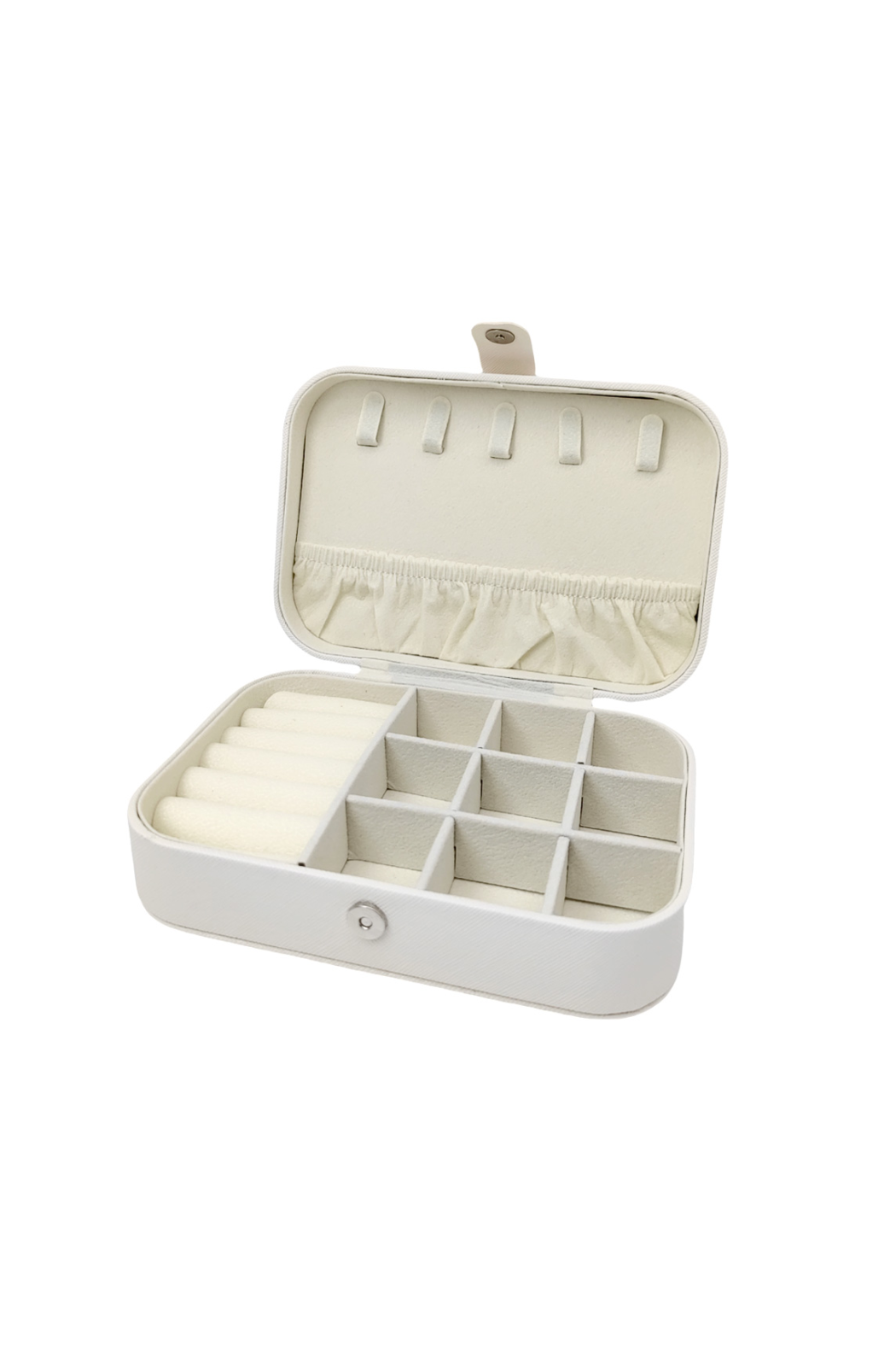 Vegan Leather Travel Jewelry Box