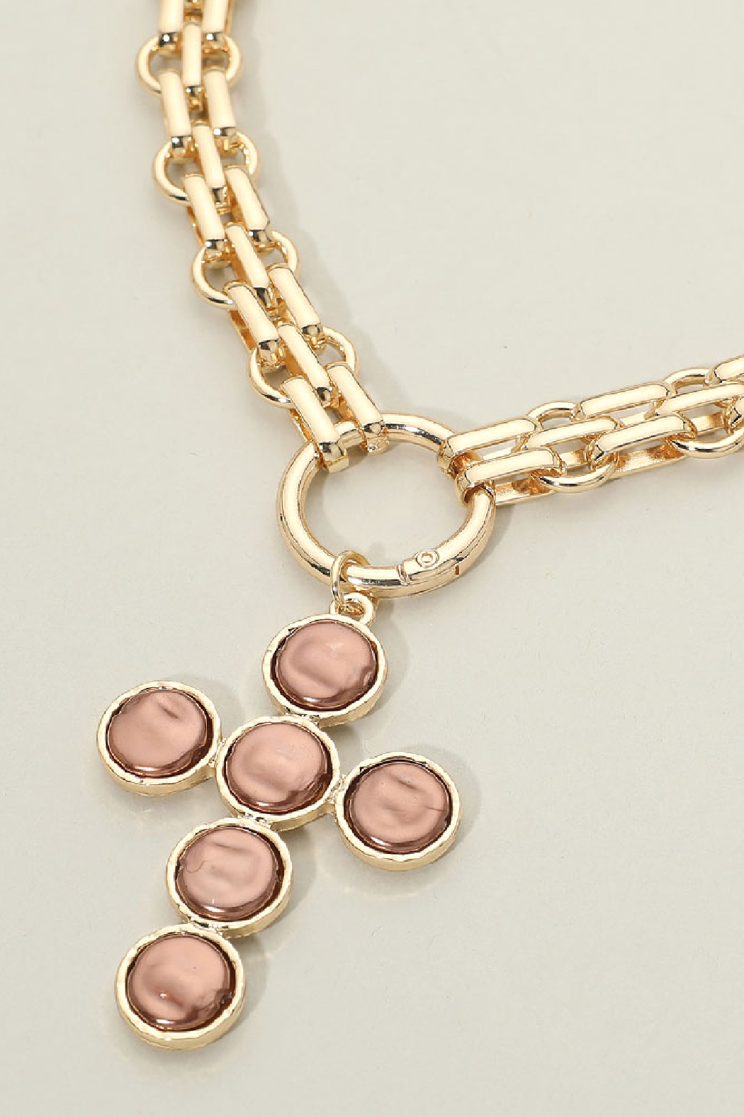 Pearl Cross Necklace