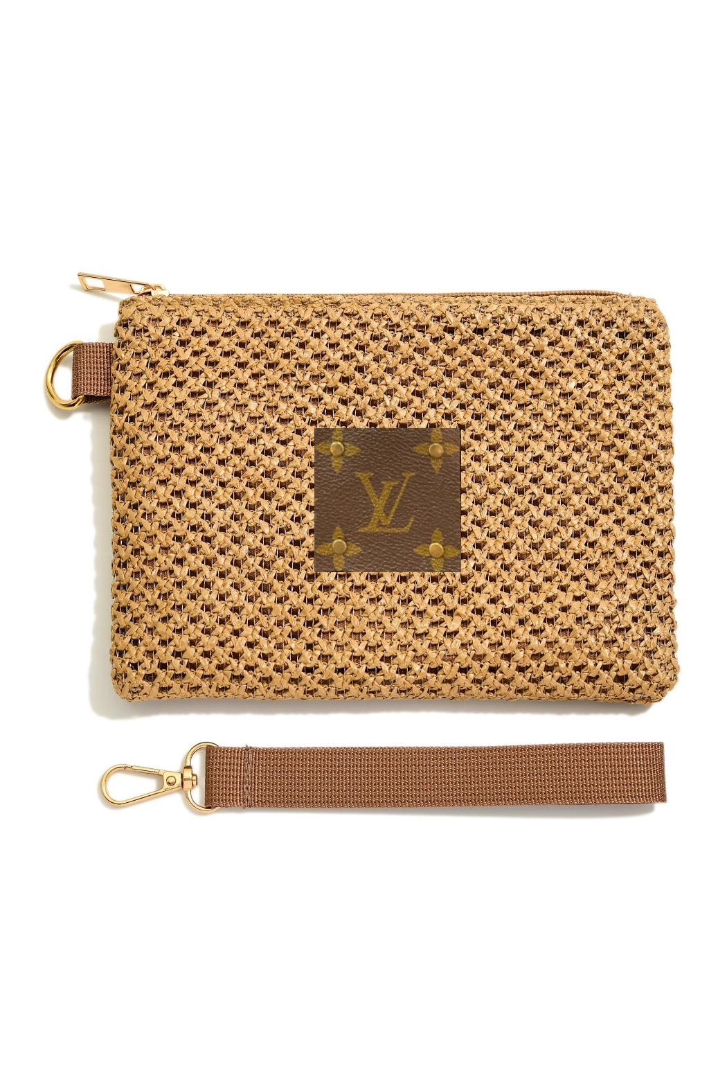 Upcycled Crochet Wristlet