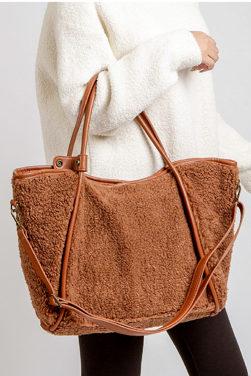 Sherpa Tote Shoulder Bag