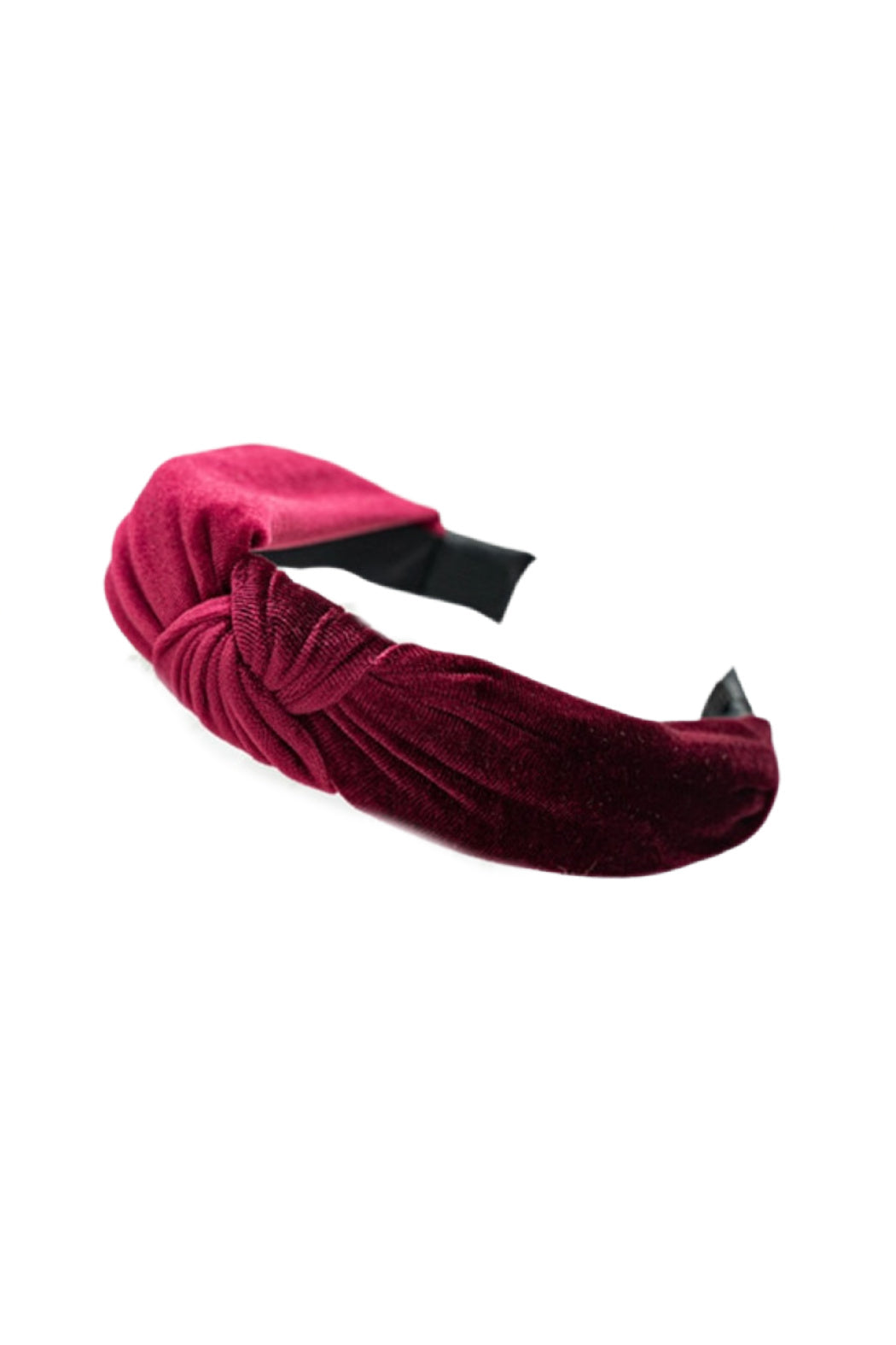 Velvet Top Knot Headband