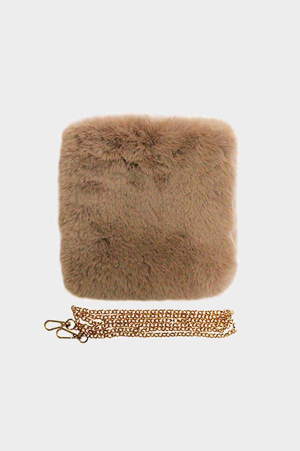 Faux Fur Crossbody Bag