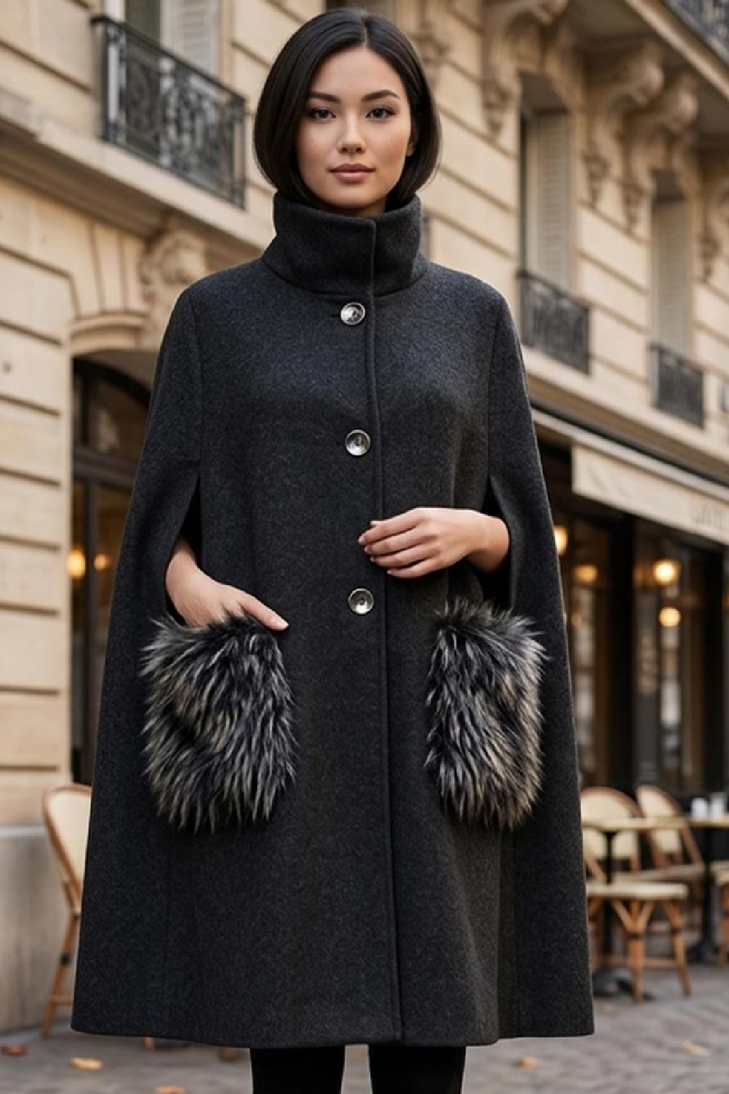 One Size Cape Coat