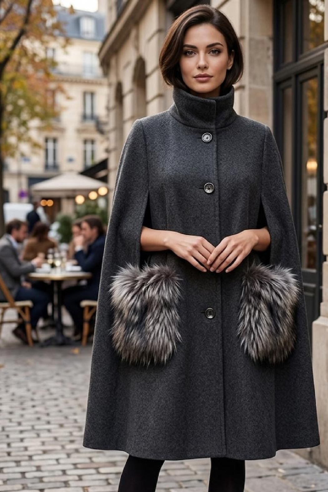 One Size Cape Coat