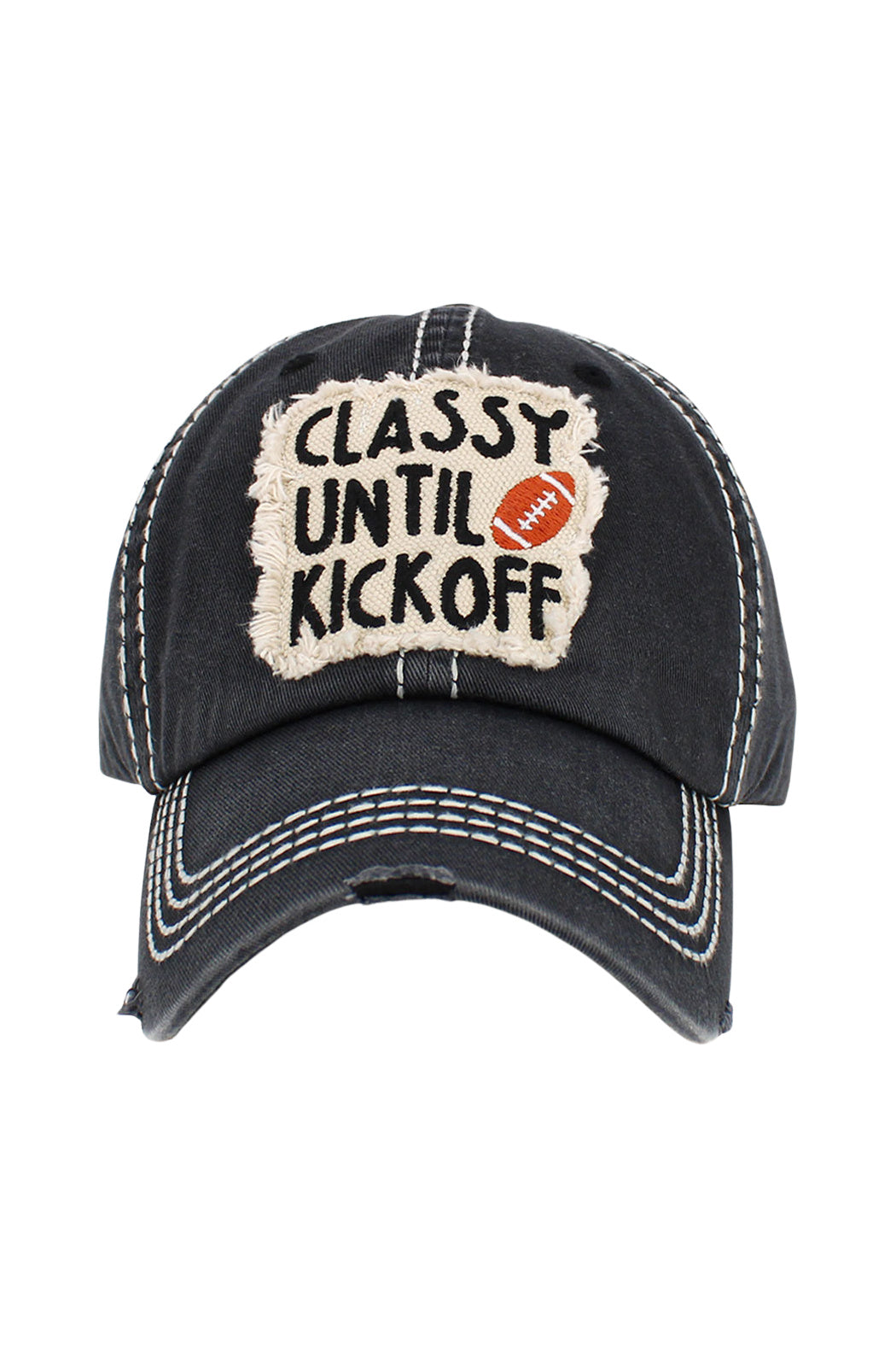 Classy Until Kickoff Cap