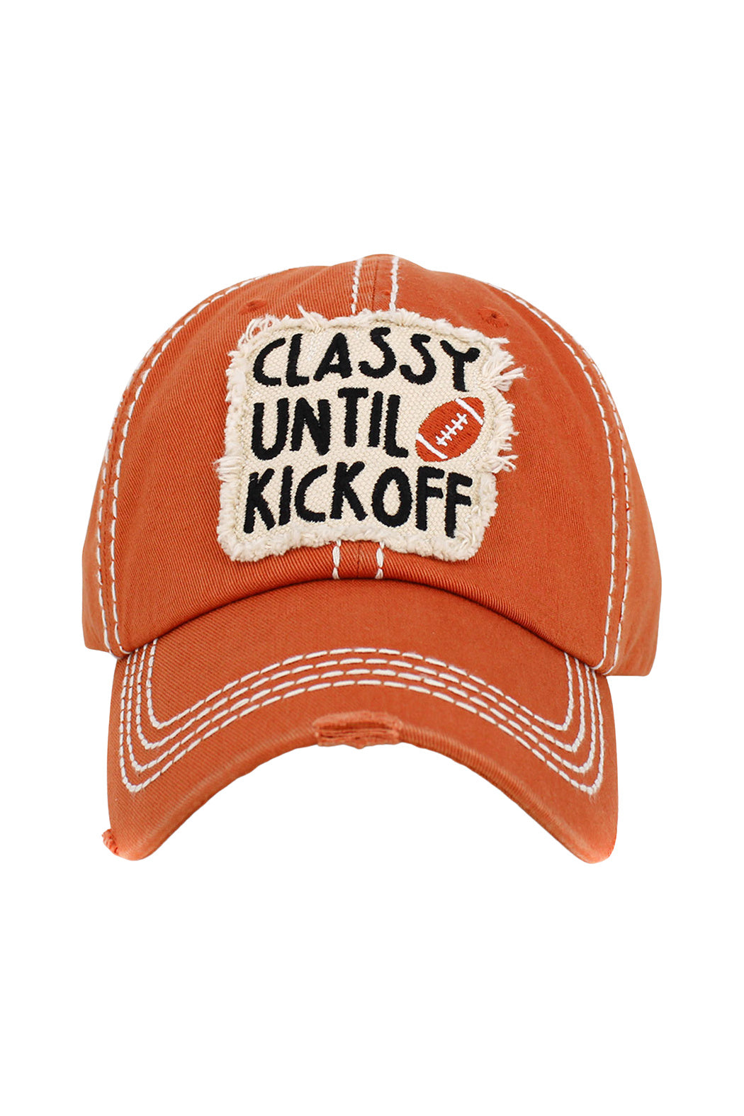 Classy Until Kickoff Cap