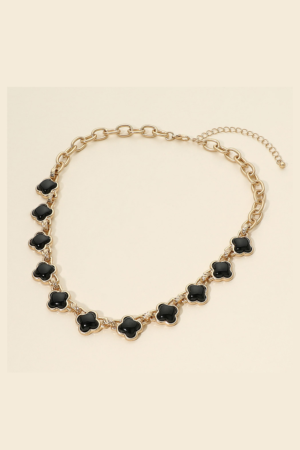 Resin Clover Necklace