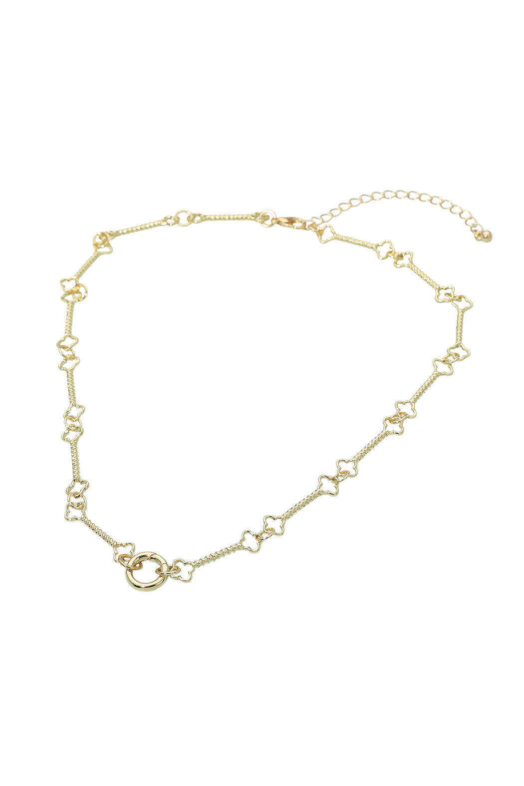 Clover Charm Holder Necklace