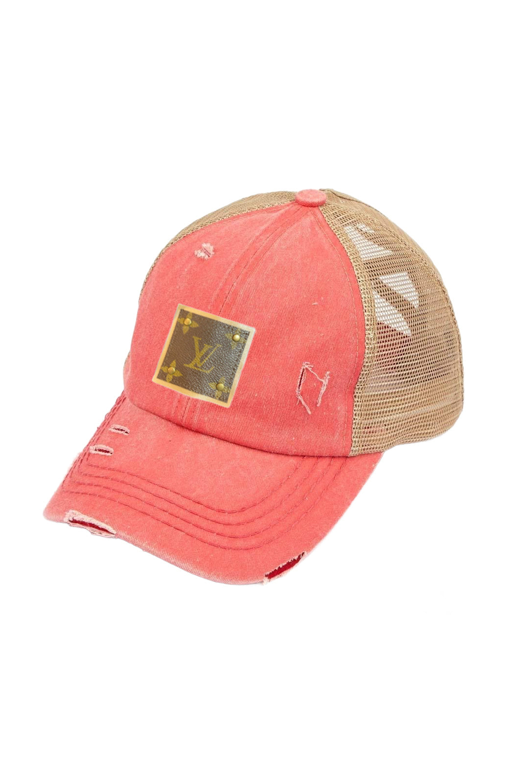 Upcycled Distressed Trucker Cap - available in 15 colors