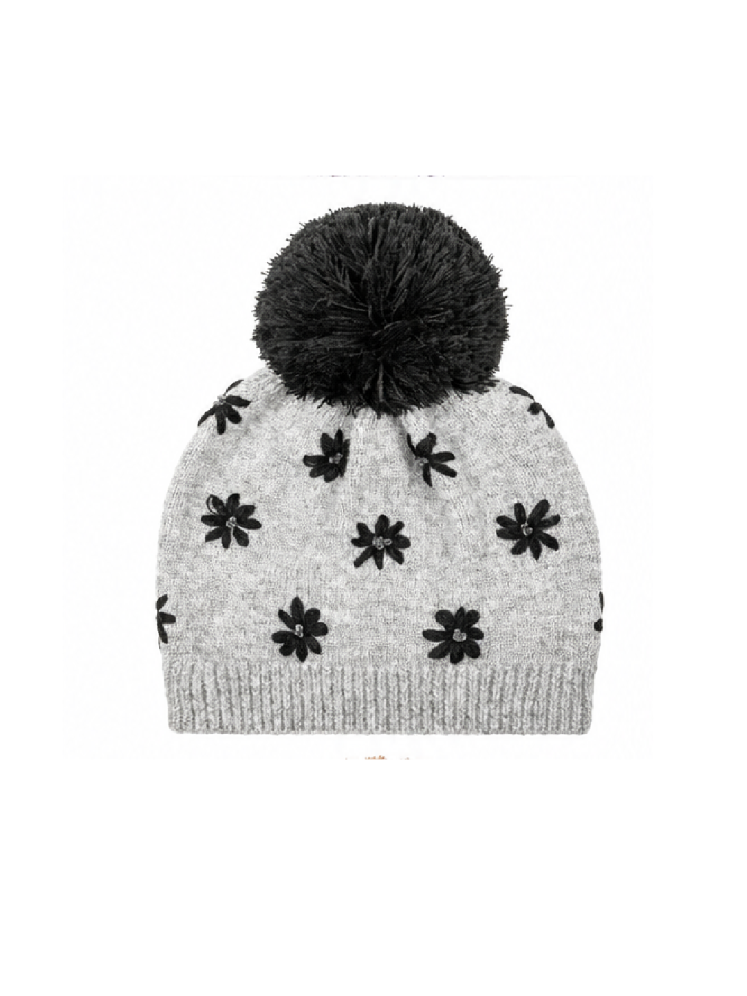 Daisy Pom Beanie