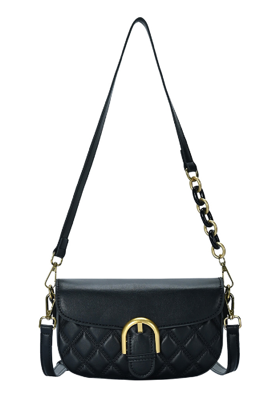 Diamond Quilted Shoulder Crossbody Bag