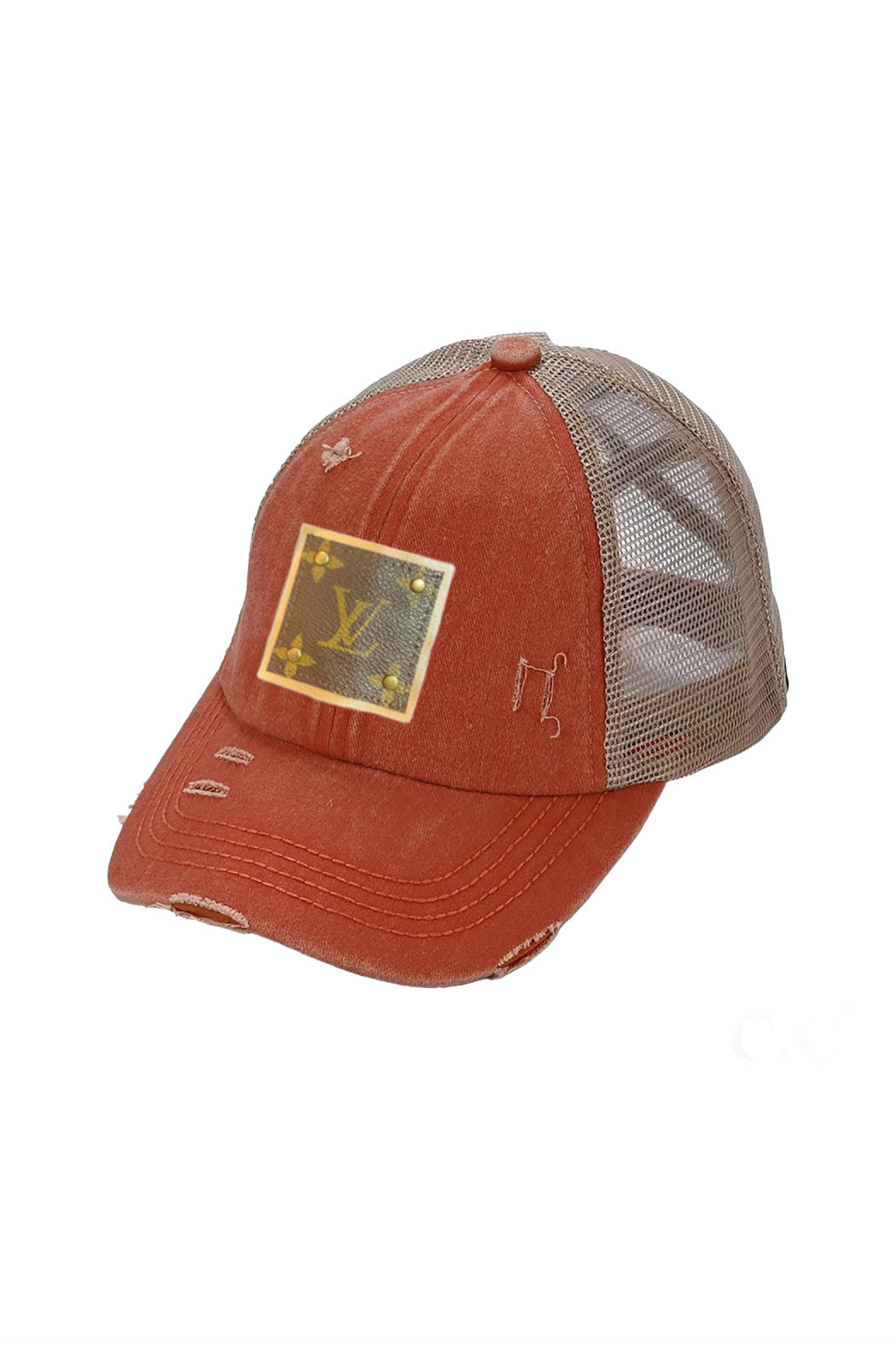 Upcycled Distressed Trucker Cap - available in 15 colors