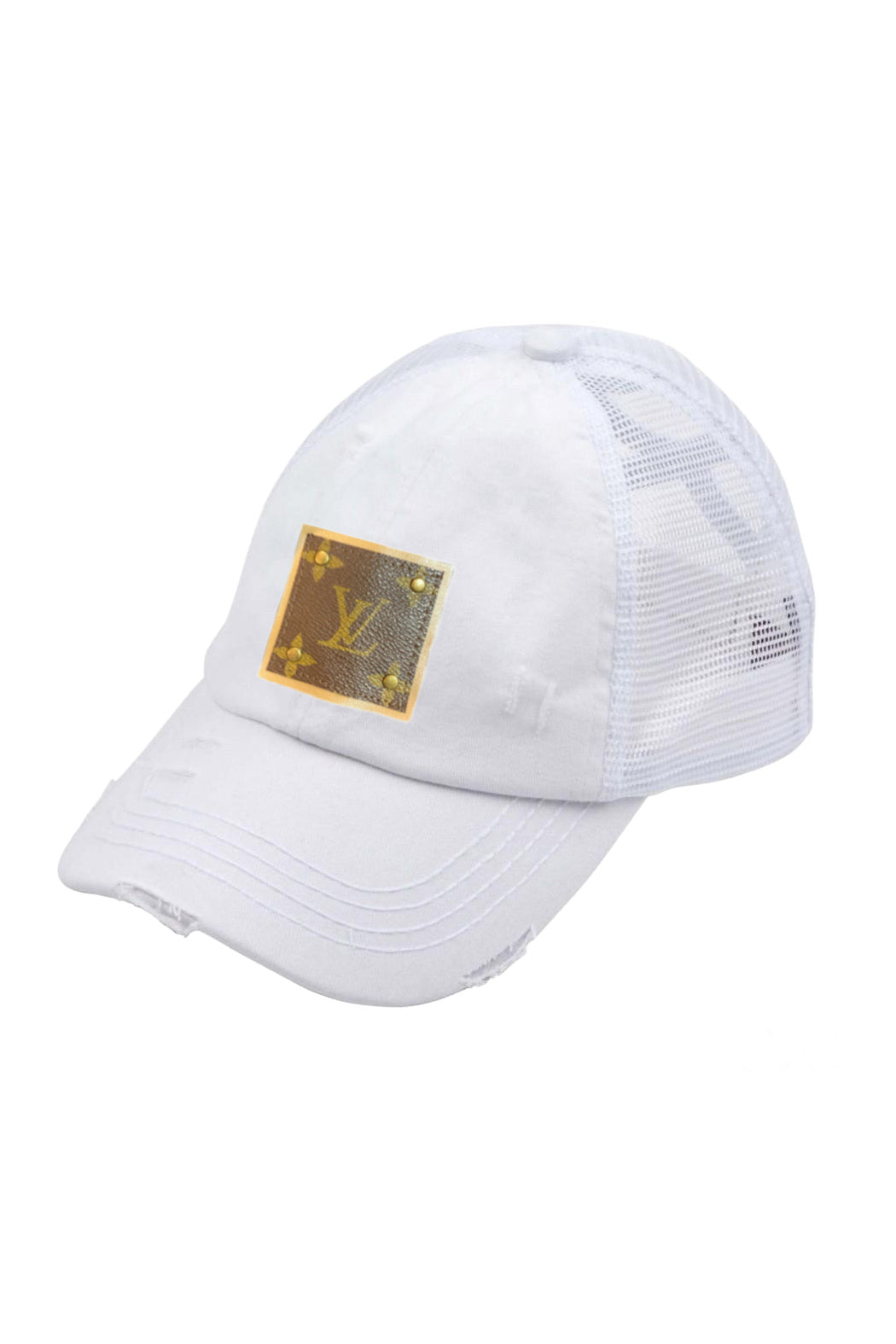 Upcycled Distressed Trucker Cap - available in 15 colors