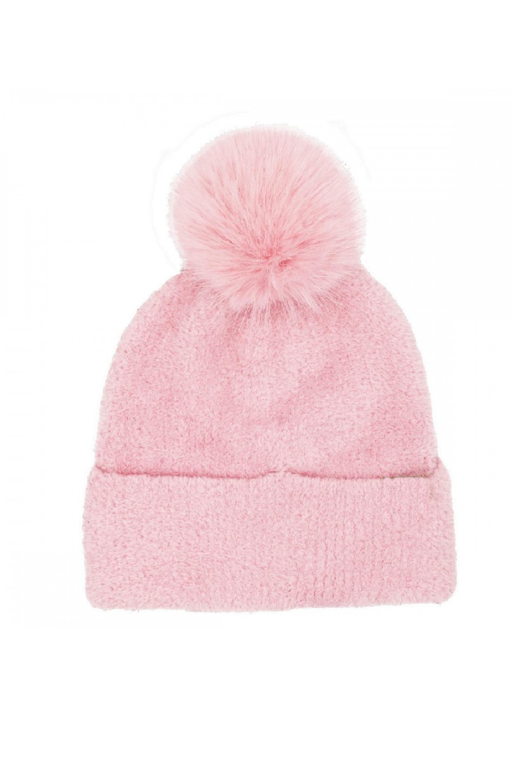 Chenille Pom Beanie