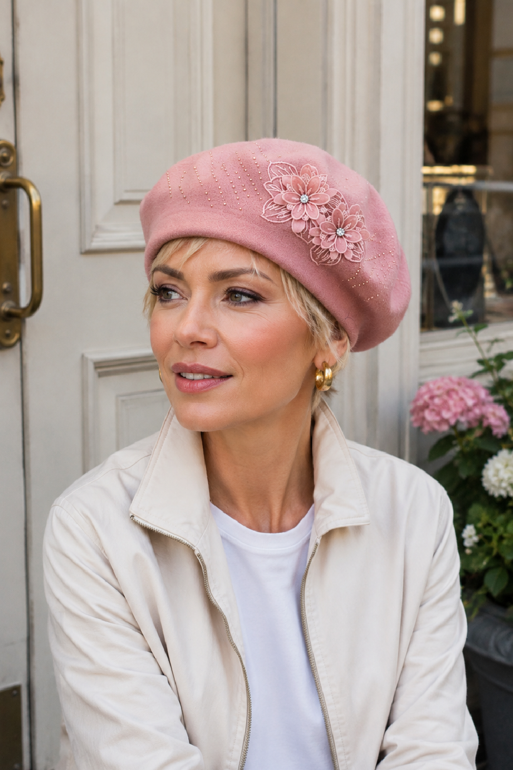 Flower Beret