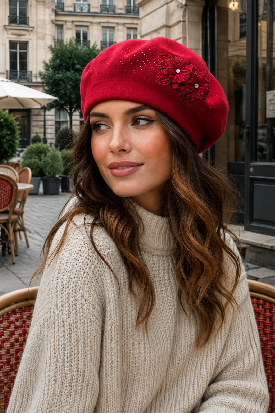 Flower Beret