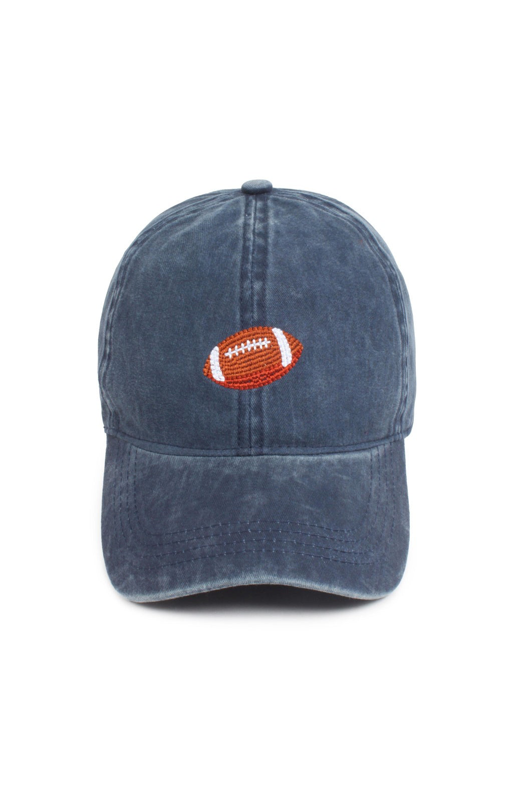 Embroidered Football Cap