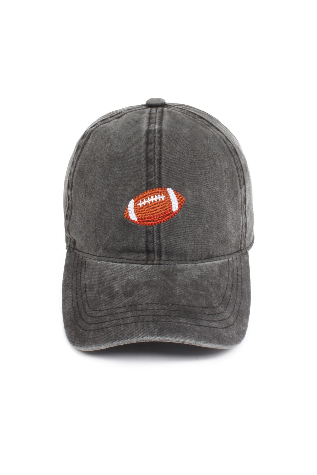 Embroidered Football Cap