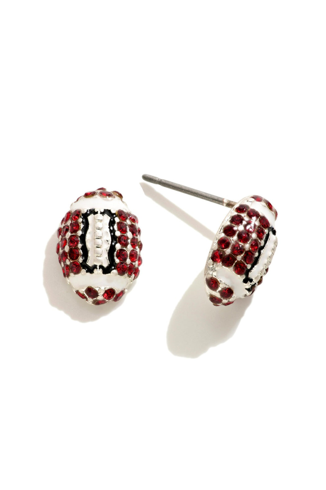 Football Crystal Earrings