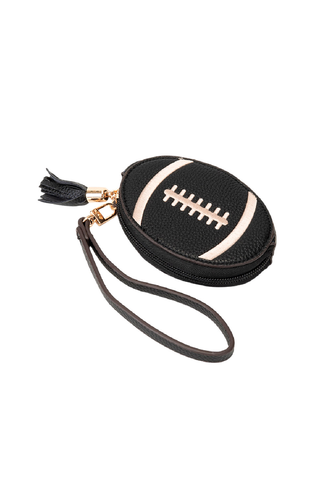 Football Keychain Wristlet