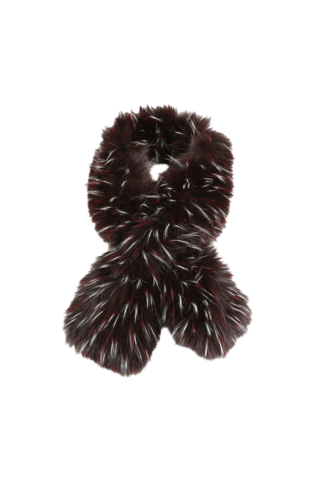 Frosted Faux Fur Scarf