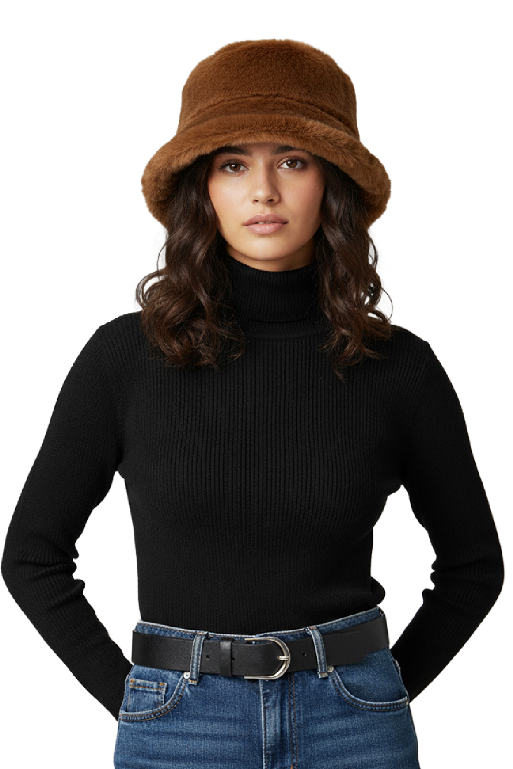 Short Fur Bucket Hat