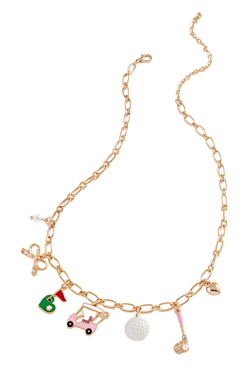 Golf Charm Necklace